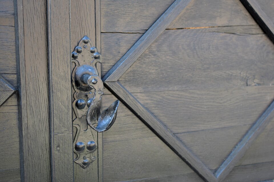 Wooden architecture entrance