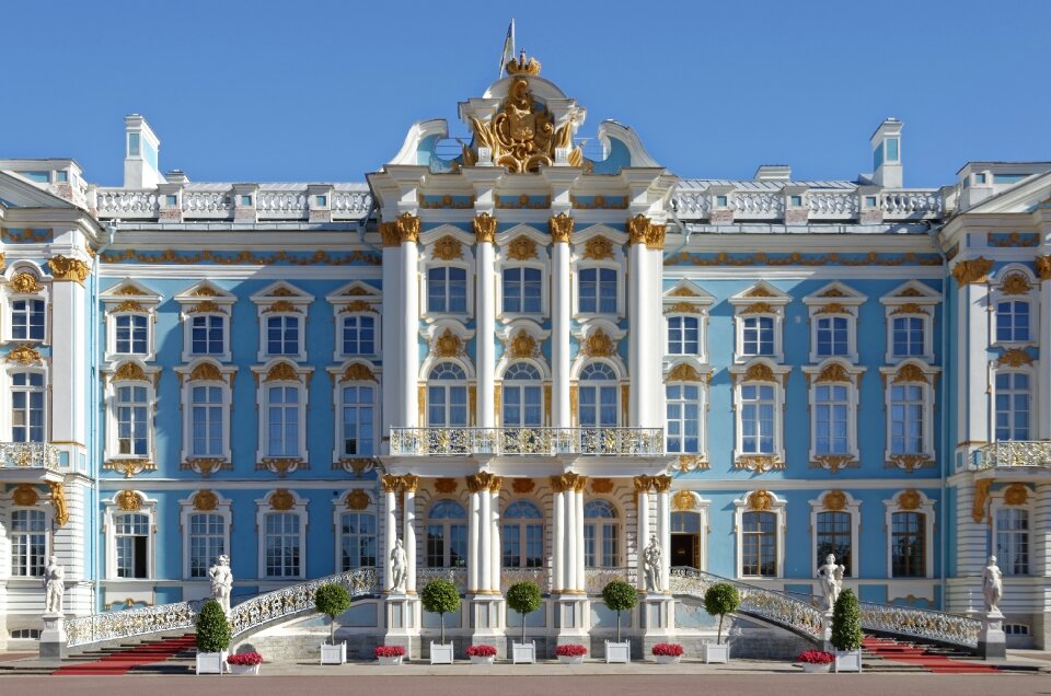 Catherine's palace castle architecture