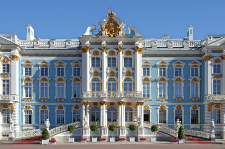 Catherine's palace castle architecture photo