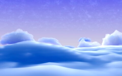 Landscape sky lighting