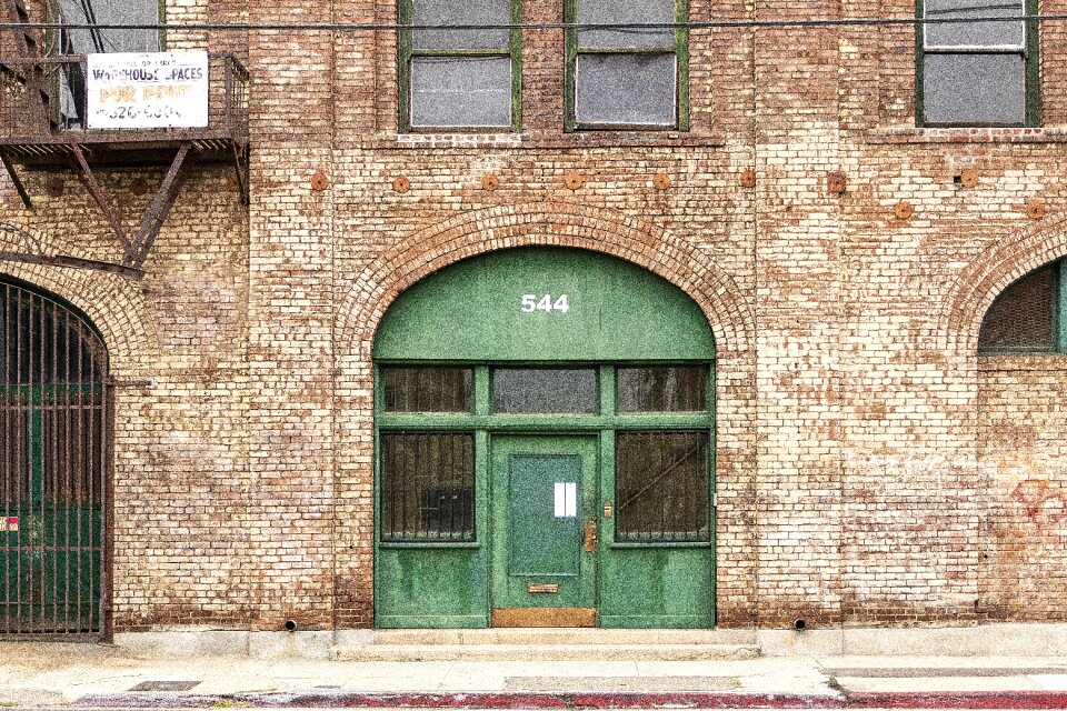 Architecture grunge painted