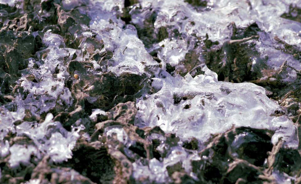 Permafrost frozen cold
