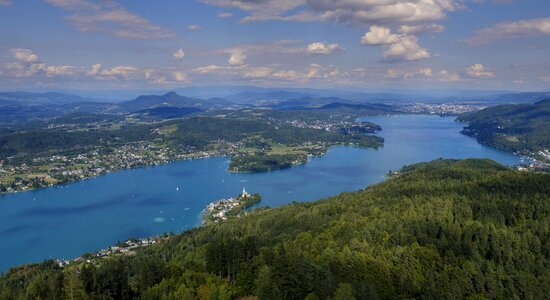 Water panorama view