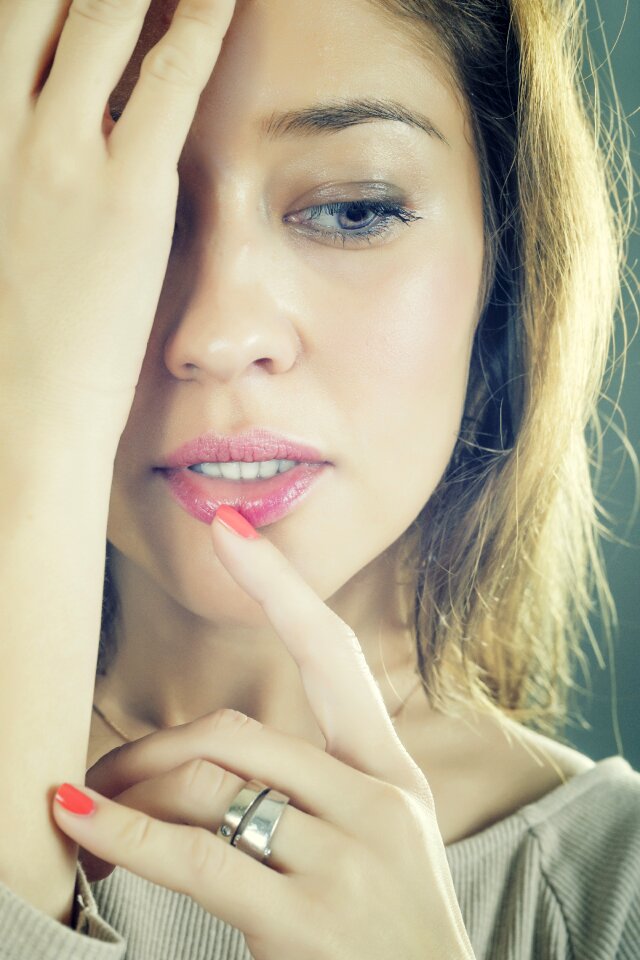 Female young beauty