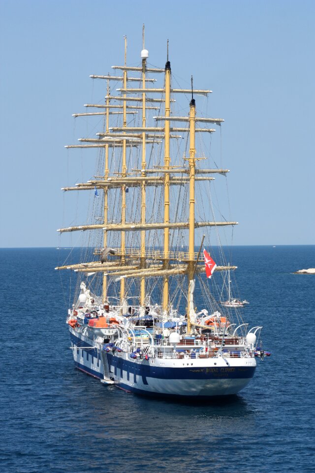 Water sail blue
