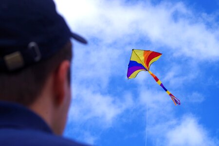 Flying sky autumn