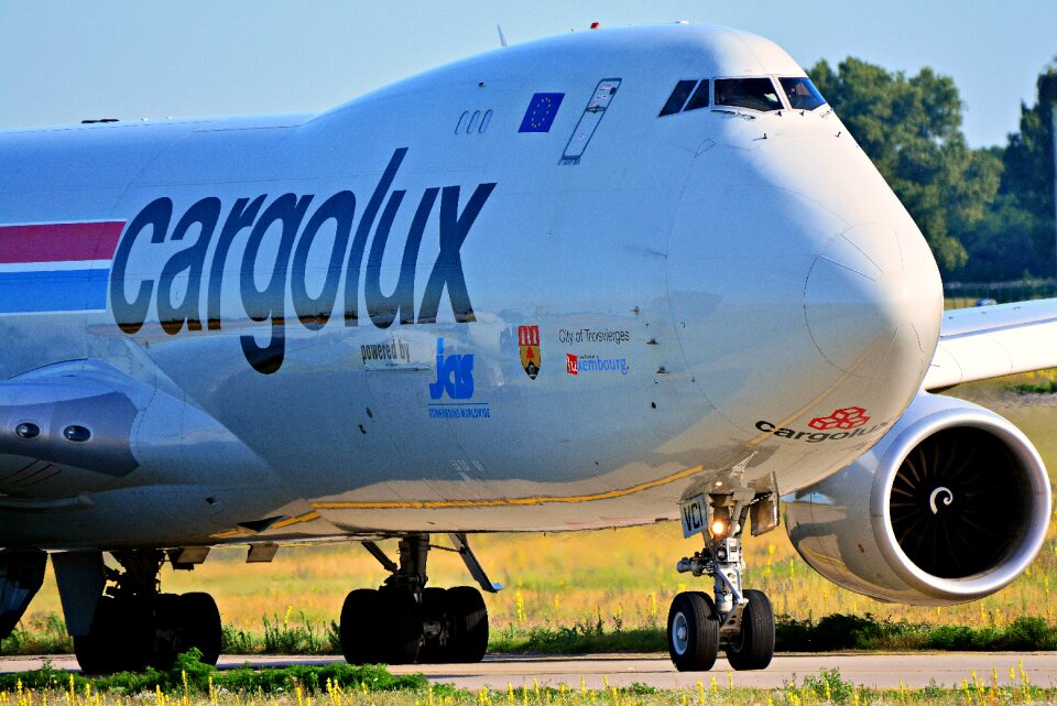 Aircraft boeing 747 flight