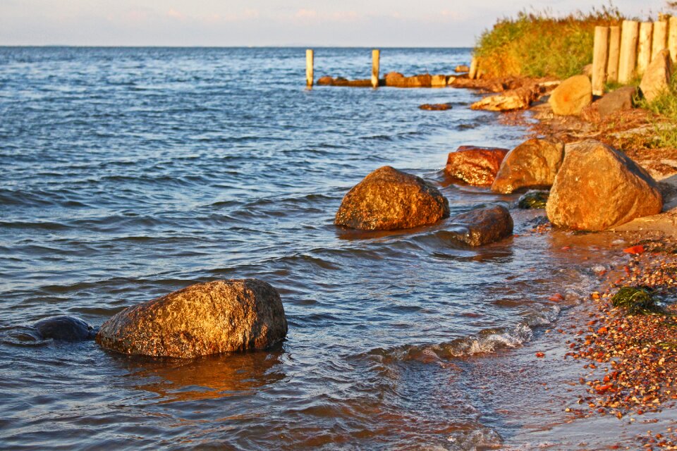 Idyllic water island
