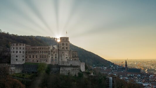 Historic center tourism sky