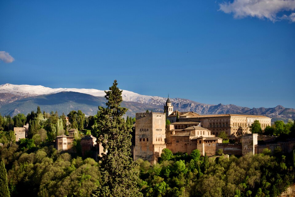 Alhambra mountains spain