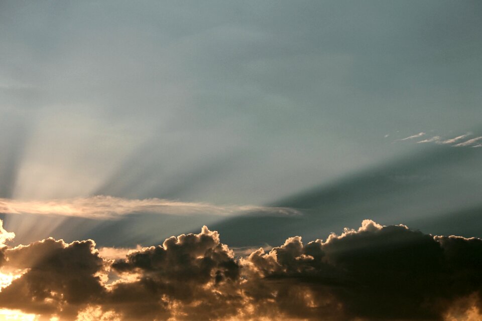 Sunset atmosphere mood