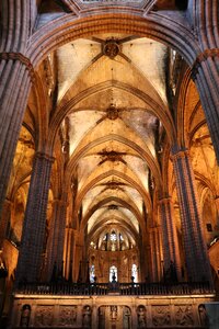 Interior gothic architecture