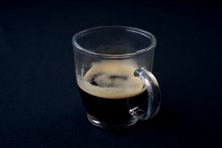 Espresso cappuccino breakfast photo