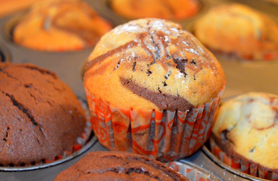Cupcake delicious schokoladenmuffins