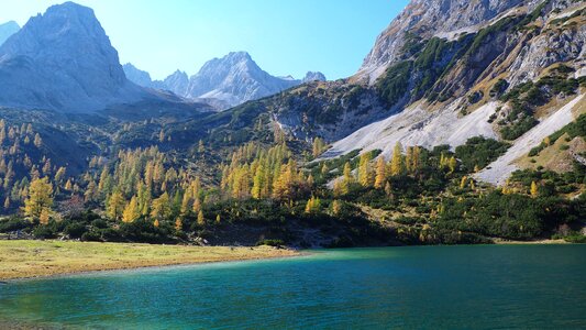 Mountain world lake bergsee