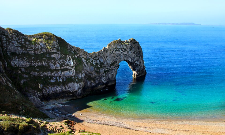 England coast sea photo