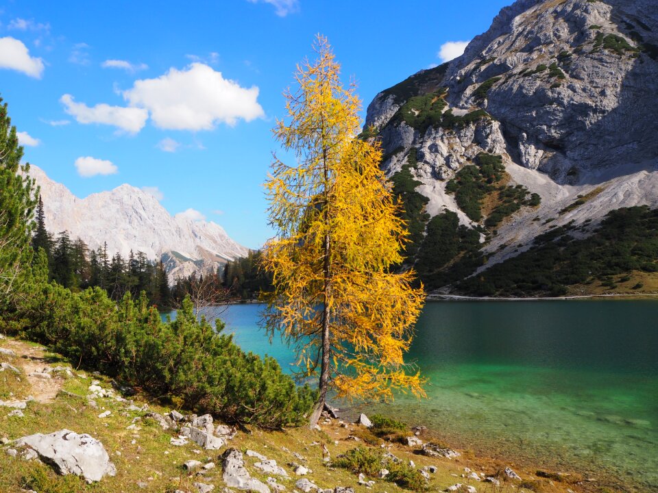 Mountain world lake bergsee