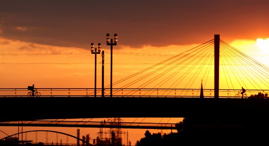Foodora bridge sunset