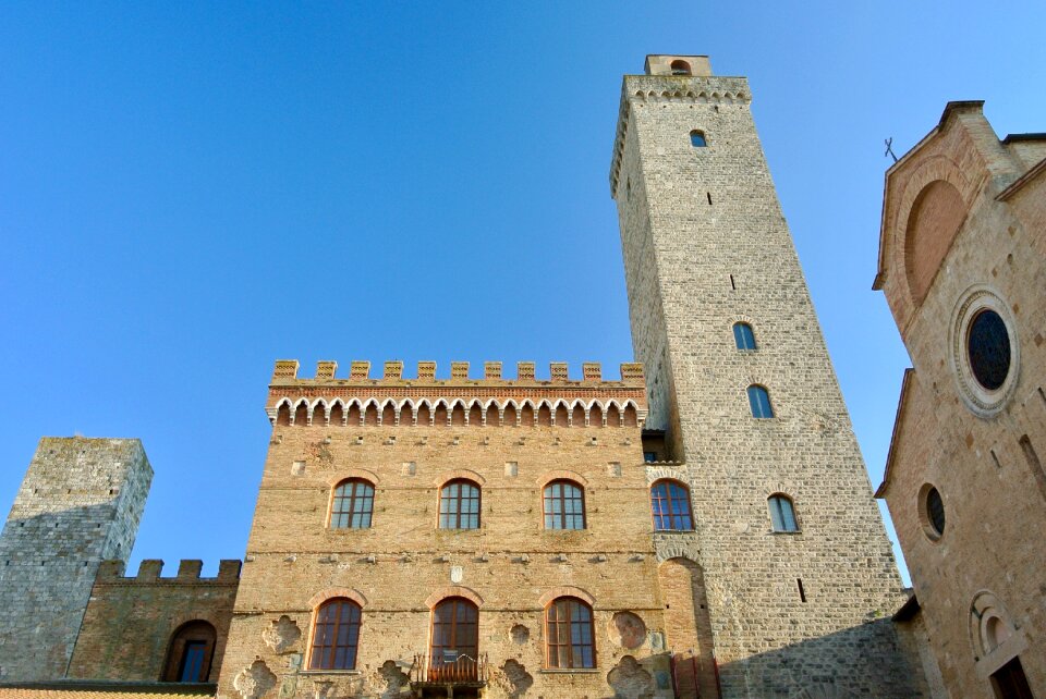San gimignano historic center historically