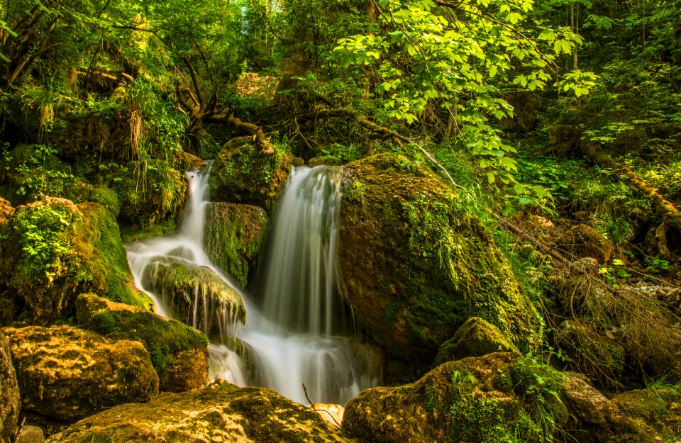 Nature landscape river photo