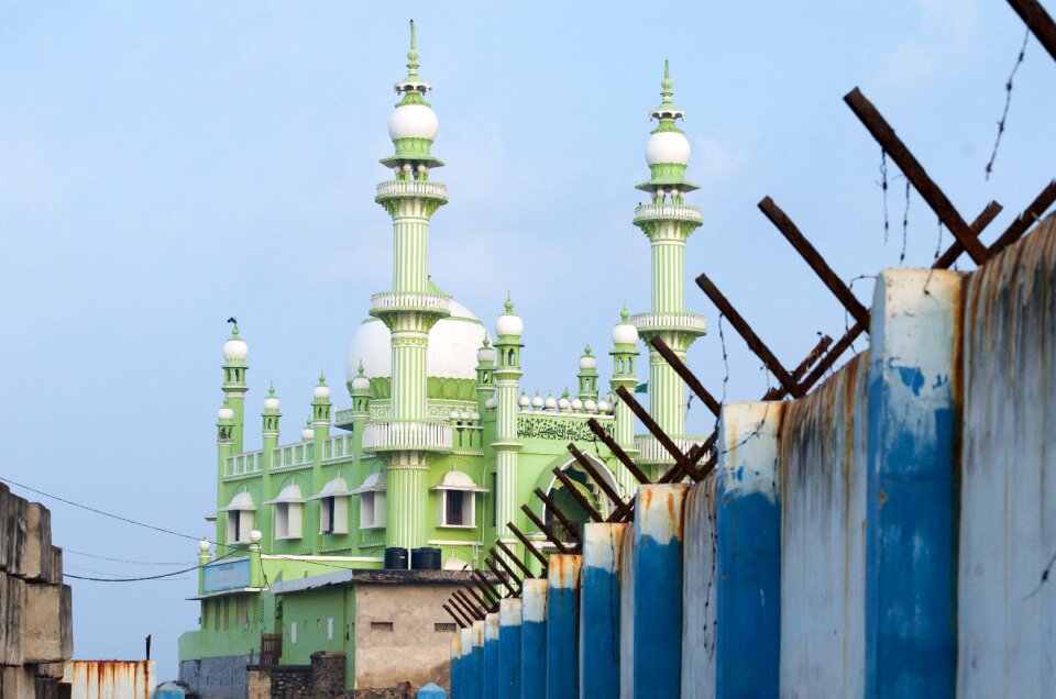 India kerala blue mosque