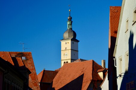 House roofs architecture historic center photo