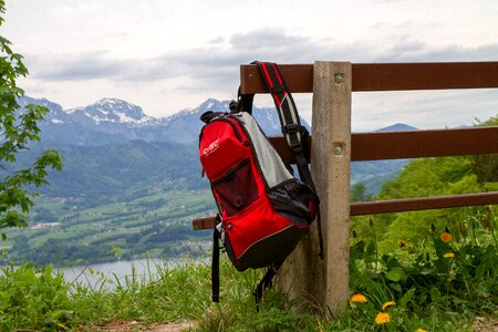 Adventure sporty hiking
