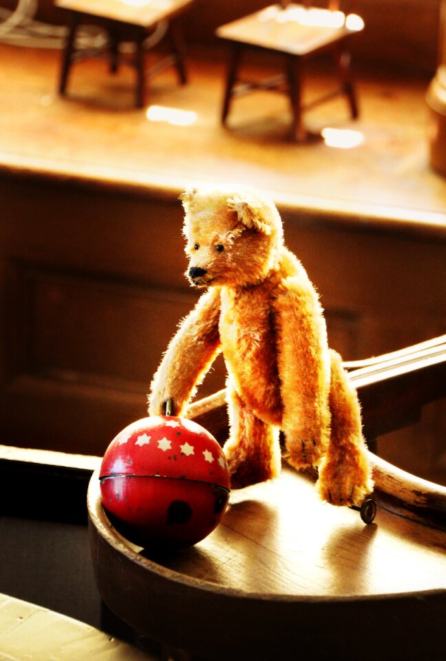 Cute teddy bear stuffed animal