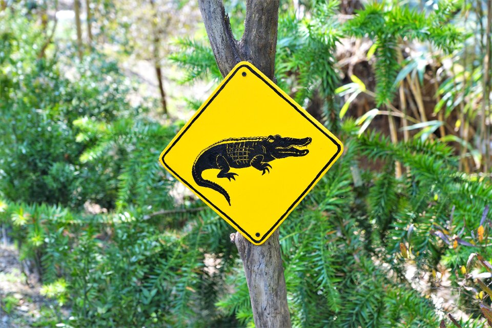 Park street sign warning