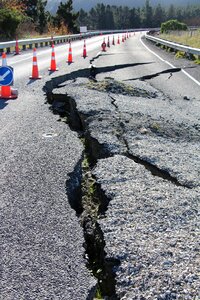 Crack repairs broken