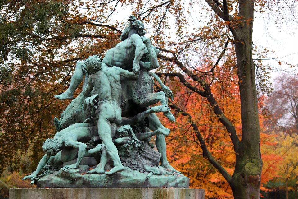 Sculpture statue characters