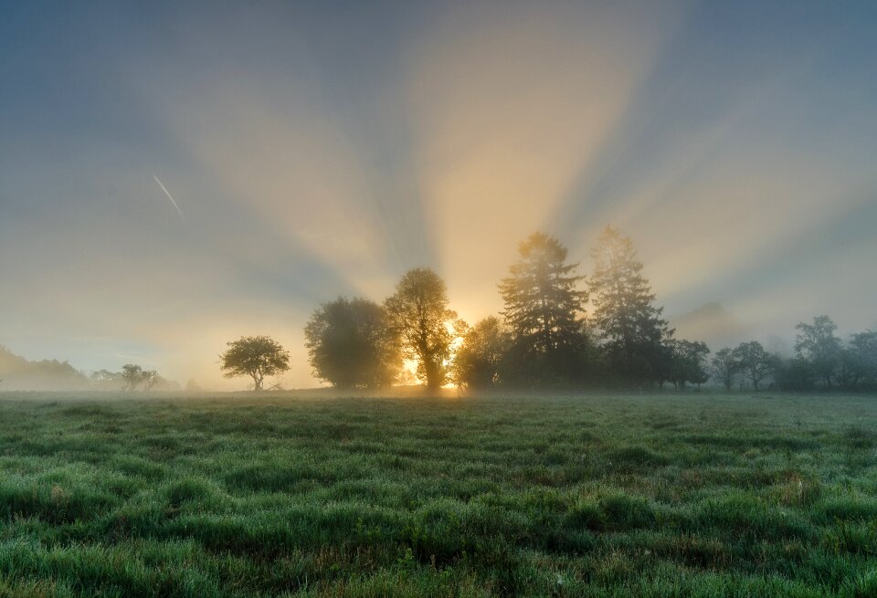 East słonca landscape morning