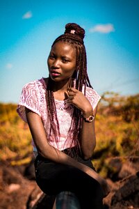 Female woman portrait photo