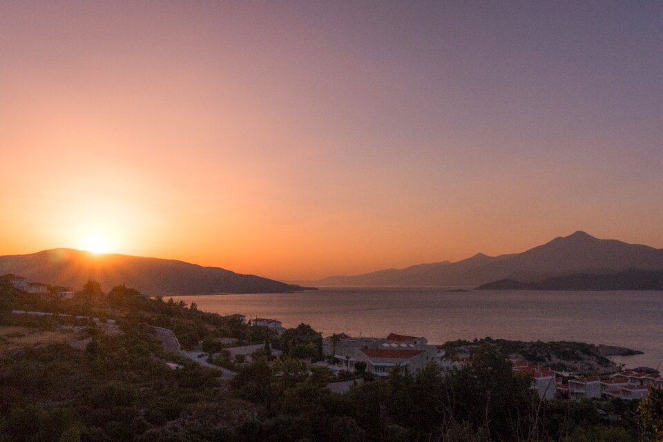Nature sunrise scenic