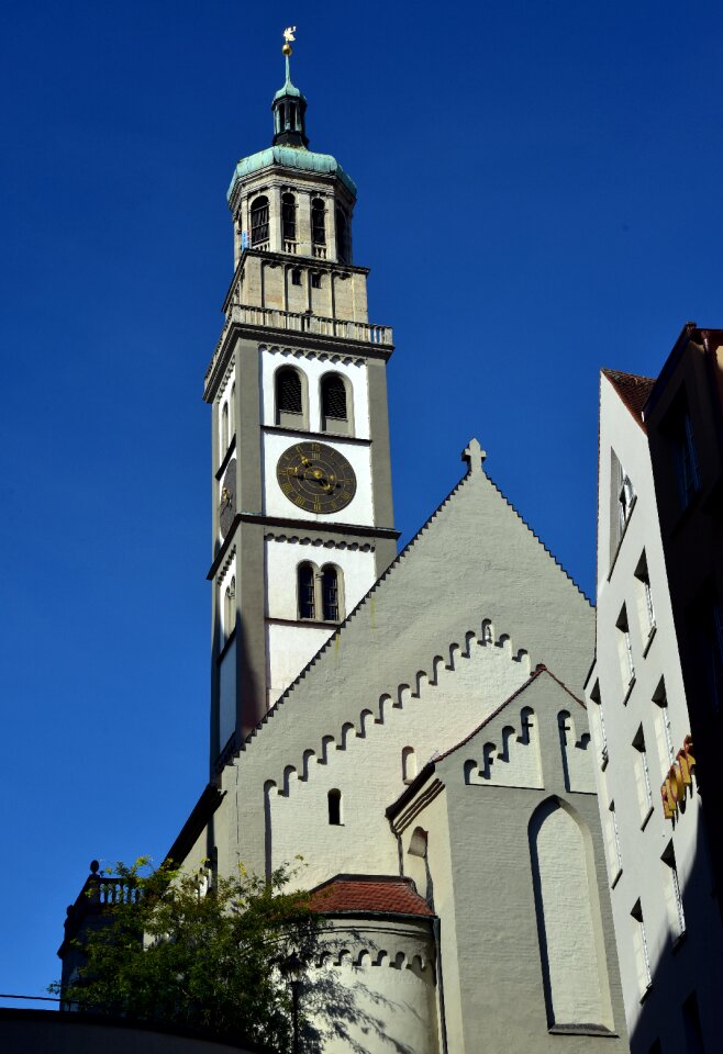 Church perlachturm historically