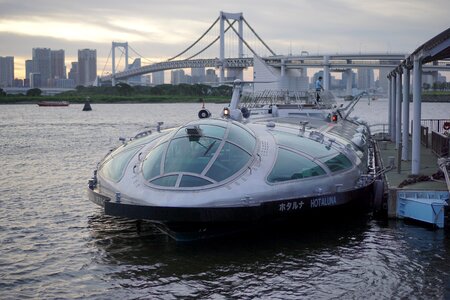 Water horizon bridge