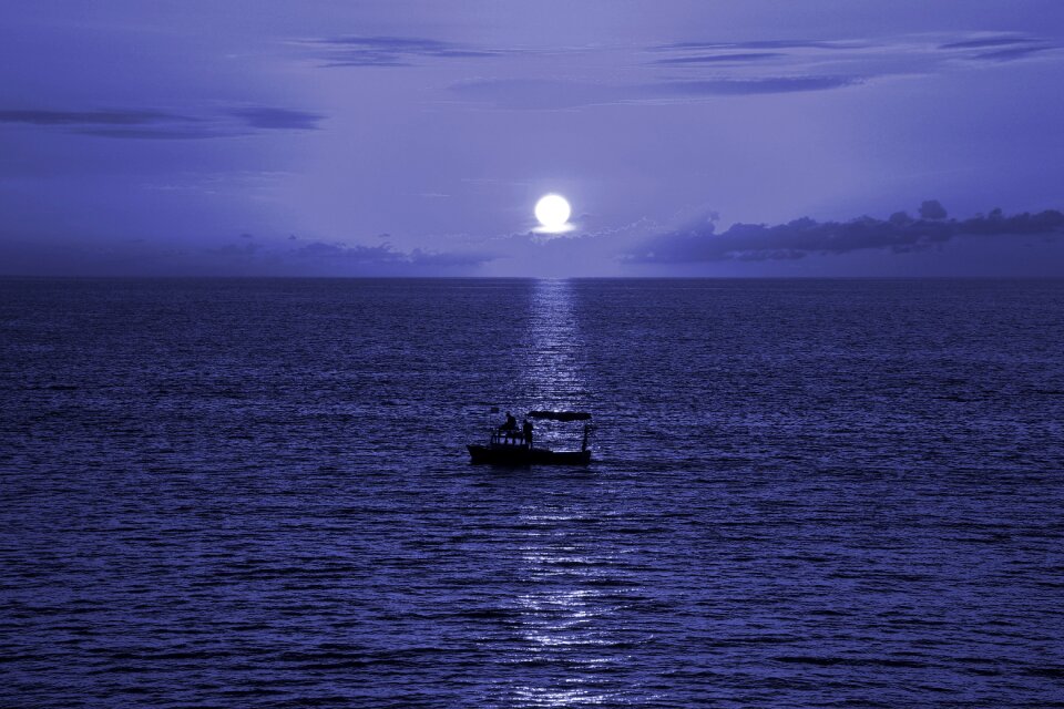 Fisherman marine ocean