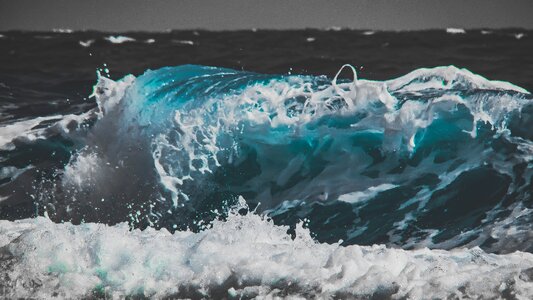 Ocean sea spray photo