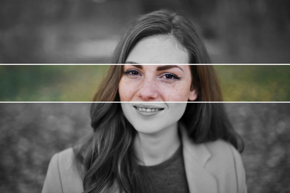 Girl beautiful face