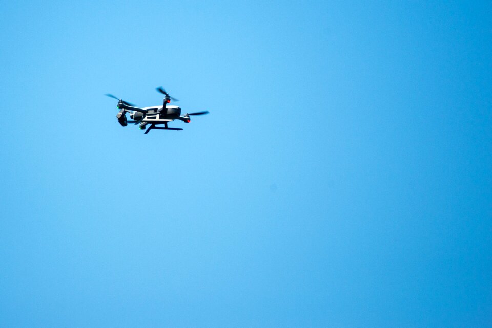 Drone surveillance flight