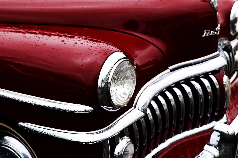 Classic chrome retro