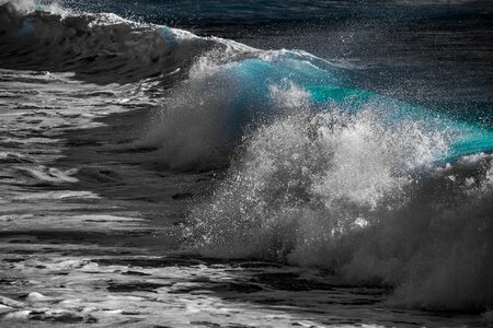 Ocean sea spray photo