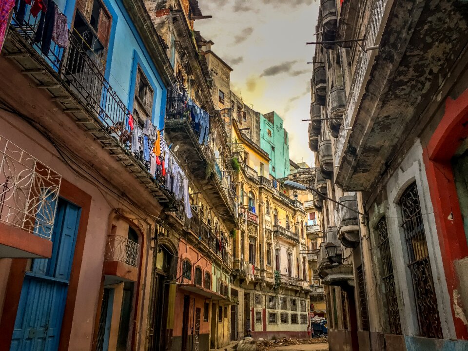Street old monuments