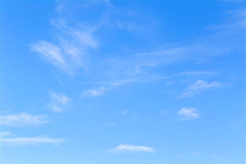 Sky Blue White Clouds