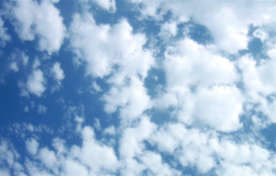 Sky Blue White Clouds
