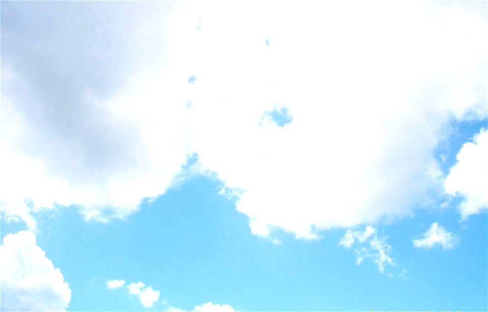 Sky Blue White Clouds
