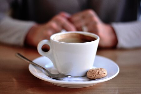 Coffee cup human coffee break photo