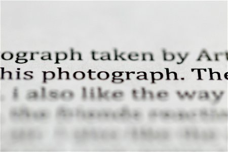 Paper Text photo