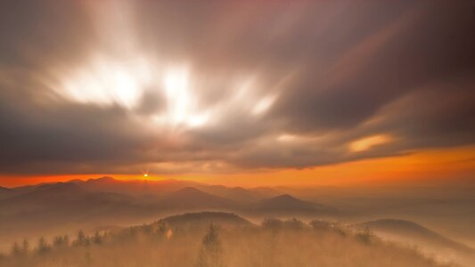 Abendstimmung dusk twilight photo