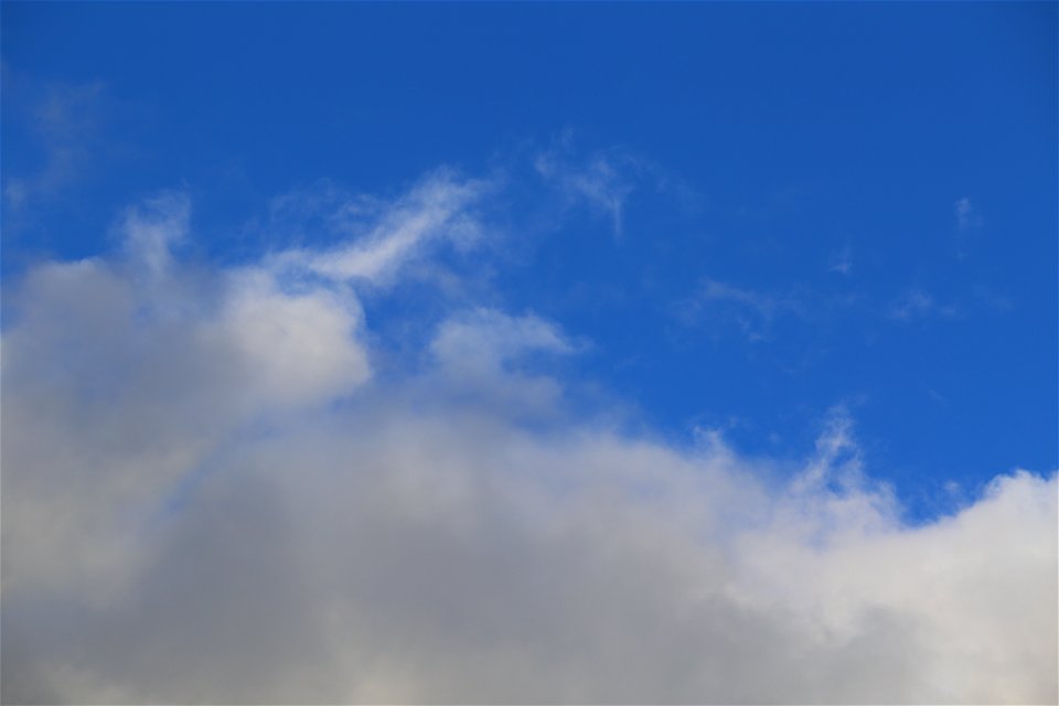 Sky Blue White Clouds